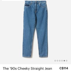 Everlane Jeans 90’s cut